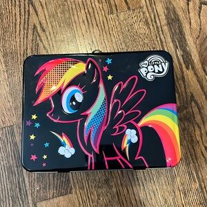 My Little Pony Tin Container With Handle